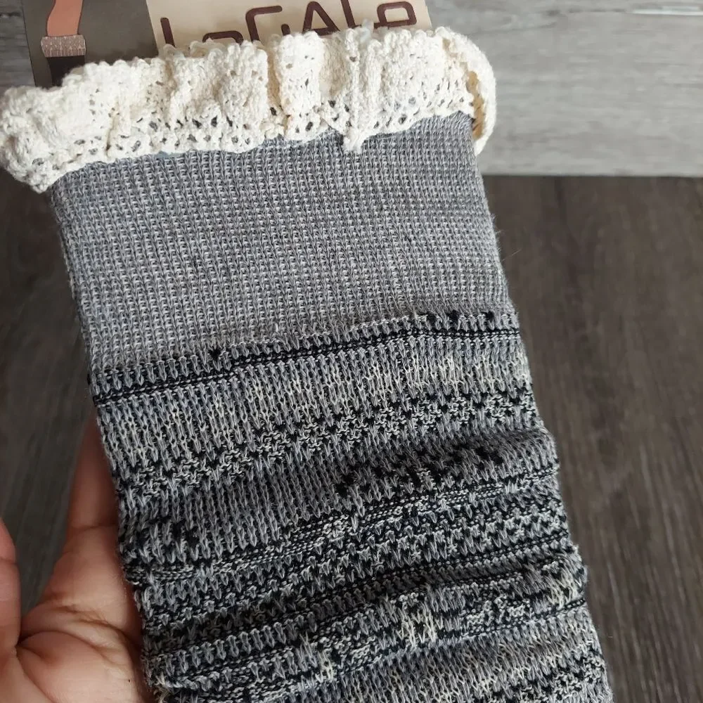 Legale Gray Boot Topper - Picture 4 of 4